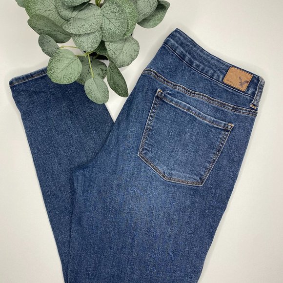 American Eagle Outfitters Denim - American Eagle | Super Stretch Moto Jegging Ankle